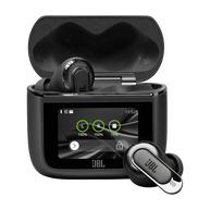 JBL Tour Pro 3 - Black - True Wireless Noise Cancelling earbuds with Smart Charging Case™ - Hero